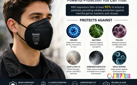 Black N95 Masks: How to Choose the Right N95 Respirator
