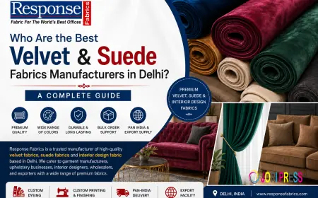 Who Are the Best Velvet & Suede Fabrics Manufacturers in Delhi? A Complete Guide