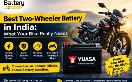 Best Two-Wheeler Battery in India: What Your Bike Really Needs