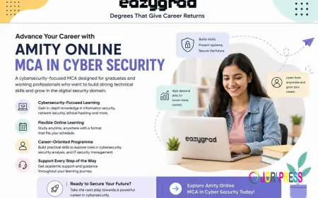 Amity Online MCA in Cyber Security: A Complete Guide for Aspiring Cybersecurity Professionals