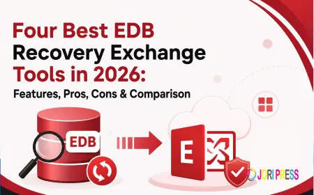 Four Best EDB Recovery Exchange Tools in 2026: Features, Pros, Cons & Comparison