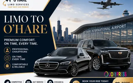 Reliable Limo Service to O’Hare for Comfortable Airport Travel