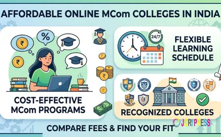 Affordable Online MCom Colleges in India: Fees & Admission 2026