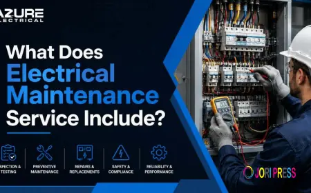 What Does Electrical Maintenance Service Include?