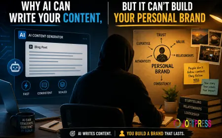 Why AI Can Write Your Content, But It Can't Build Your Personal Brand