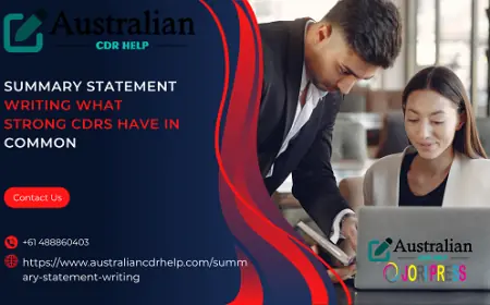 Summary Statement Writing What Strong CDRs Have In Common