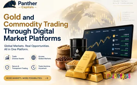 Gold and Commodity Trading Through Digital Market Platforms