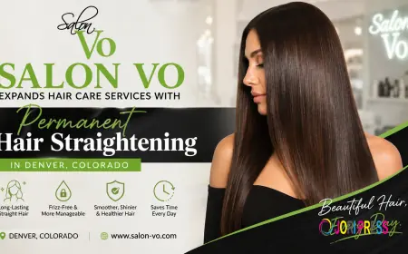 SALON VO Expands Hair Care Services with Permanent Hair Straightening in Denver, Colorado