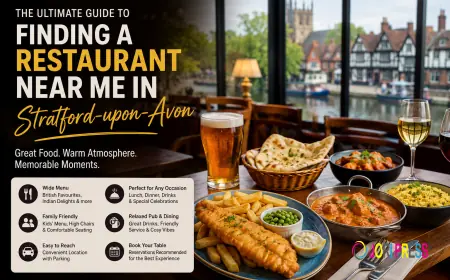 The Ultimate Guide to Finding a Restaurant Near Me in Stratford-upon-Avon