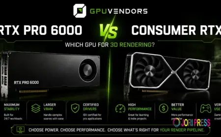 RTX Pro 6000 vs Consumer RTX: Which GPU for 3D Rendering