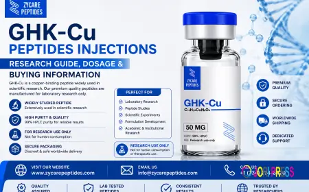 GHK-Cu Peptides Injections: Research Guide, Dosage & Buying Information