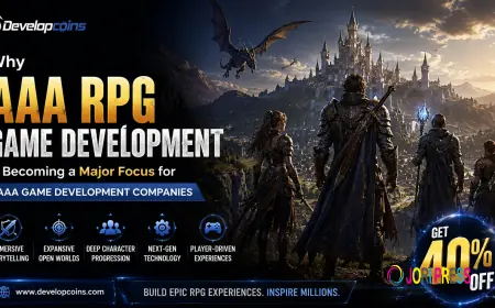 Why AAA RPG Game Development Is Becoming a Major Focus for AAA Game Development Companies