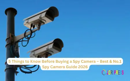 5 Things to Know Before Buying a Spy Camera – Best & No.1 Spy Camera Guide 2026