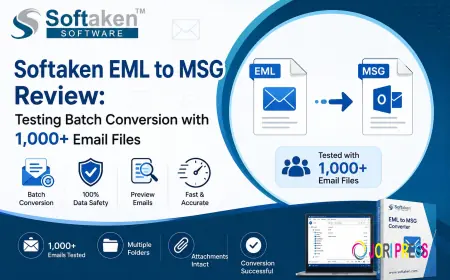 Softaken EML to MSG Review: Testing Batch Conversion with 1,000+ Email Files