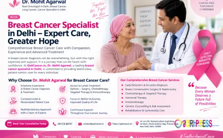 Breast Cancer Specialist in Delhi – Expert Care, Early Detection & Personalized Treatment