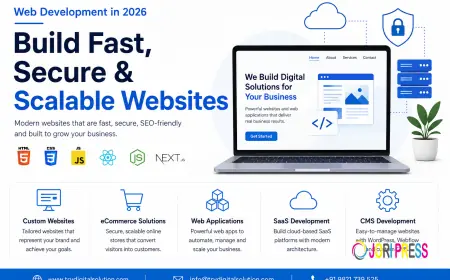 Web Development in 2026: Build Fast, Secure & Scalable Websites