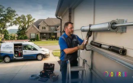 Garage Door Spring Repair in Chattanooga: Warning Signs and Safety Tips