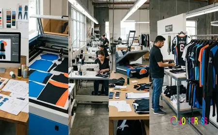Custom Sportswear Manufacturing: From Design to Bulk Production