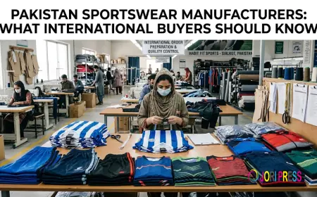Why Sialkot, Pakistan Is a Growing Hub for Sportswear Manufacturing