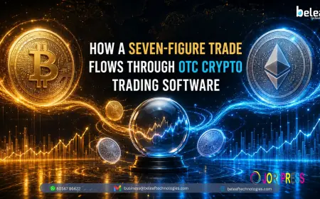 How a Seven Figure Trade Flows Through OTC Crypto Trading Software