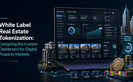 White Label Real Estate Tokenization: Designing the Investor Dashboard for Digital Property Markets