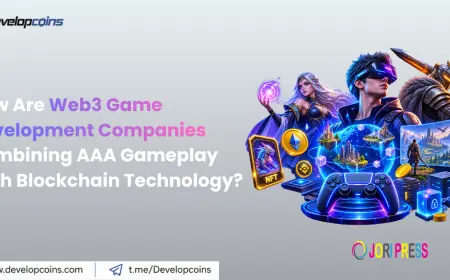 How Are Web3 Game Development Companies Combining AAA Gameplay With Blockchain Technology?