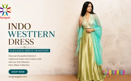 Get Stylish Indo-Western Party Gowns for Ladies Right Now | Rangeet LLC