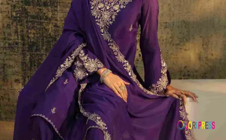 Explore the Latest Chanderi Embroidery Suits Designs at Libas
