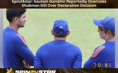 Spin24star: Gautam Gambhir Reportedly Overrules Shubman Gill Over Declaration Decision