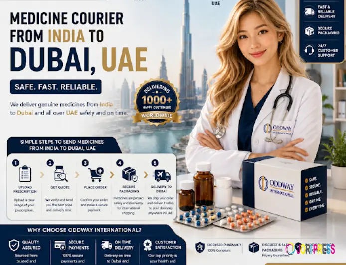Why Choose a Medicine Courier from India to UAE? - Oddway