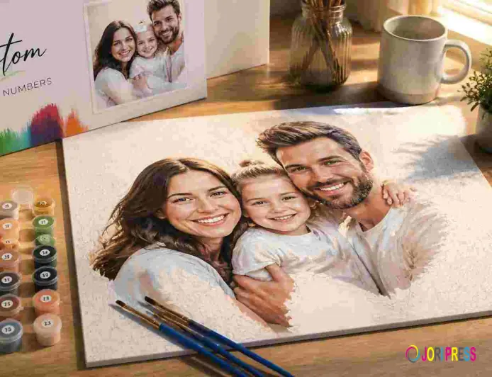 Custom Paint by Numbers Kit – Turn Your Favorite Memories into Beautiful Artwork