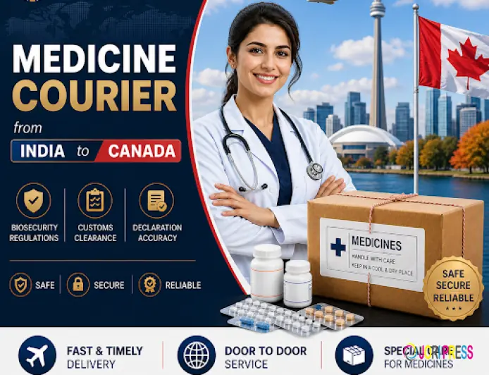 Key Steps for Medicine Courier From India To Canada - Oddway