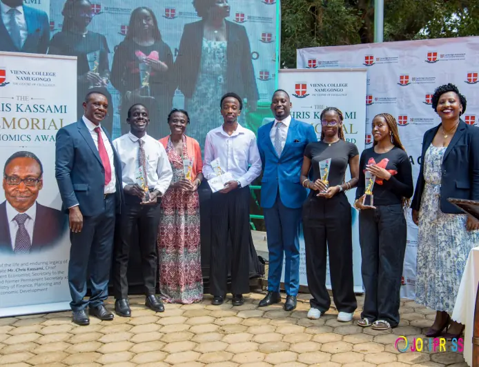 Vienna College Namugongo celebrates academic excellence with Chris Kassami Memorial Economics Awards