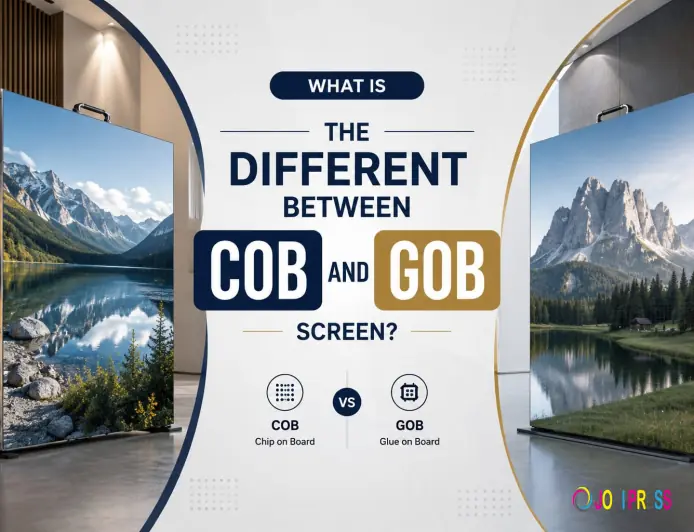 Difference between COB and GOB