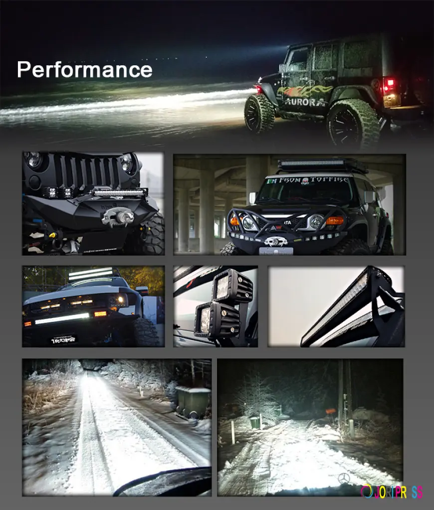 Professional LED Light Pod Supplier for Off-Road & Industrial Vehicles: Shenzhen Aurora