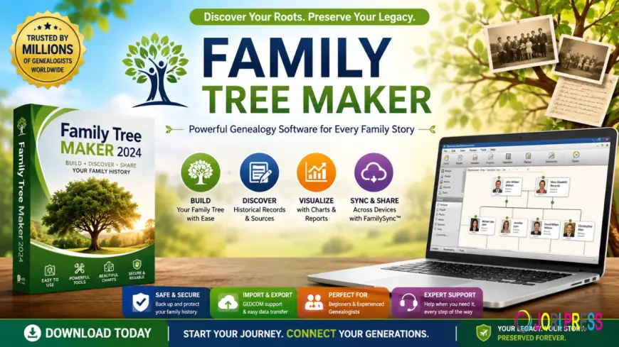 Family Tree Maker: The Complete Genealogy Software for Every Family Historian