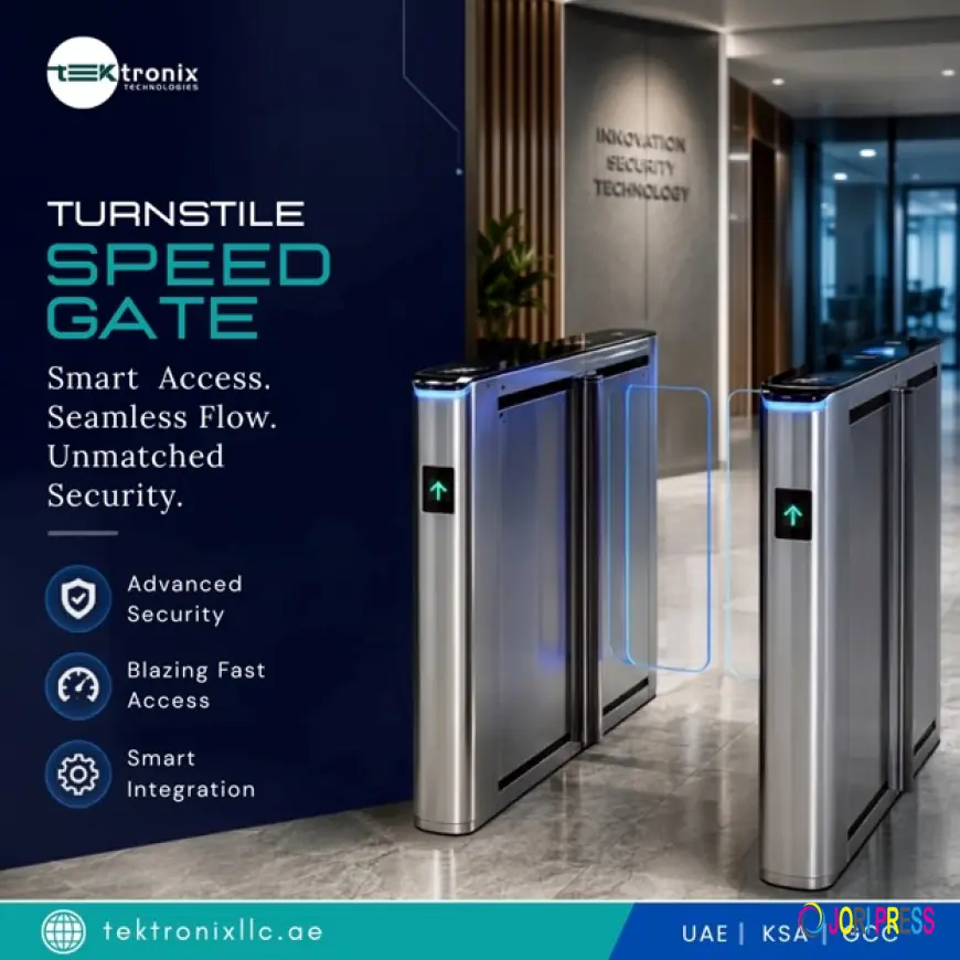 Turnstile Speed Gates for UAE Manufacturing & Industrial Plants