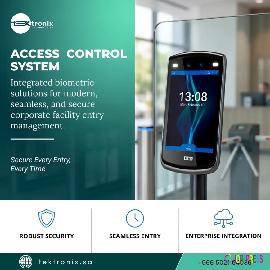 Enterprise Access Control Systems for Industrial Facilities in Saudi Arabia