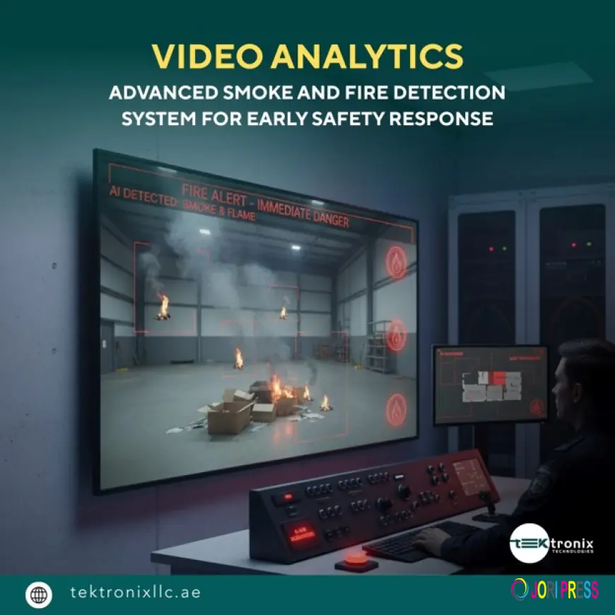 Video Analytics Fire and Smoke Detection for UAE Industrial Sites