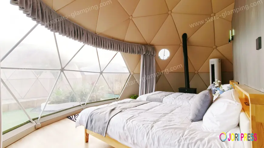 Geodesic Dome Tents Redefining Stargazing Resort Experiences