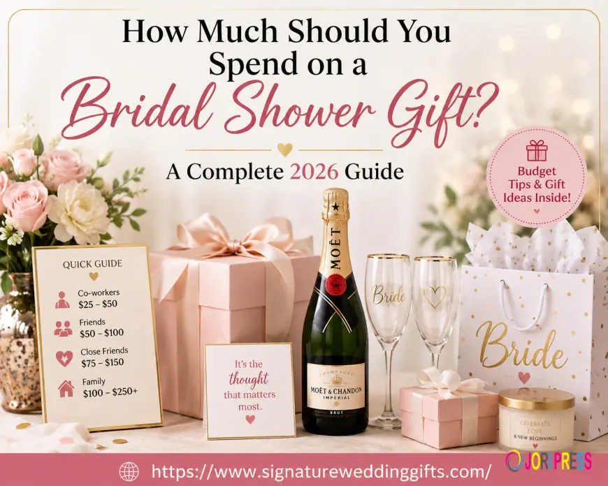 How Much Should You Spend on a Bridal Shower Gift? A Complete 2026 Guide