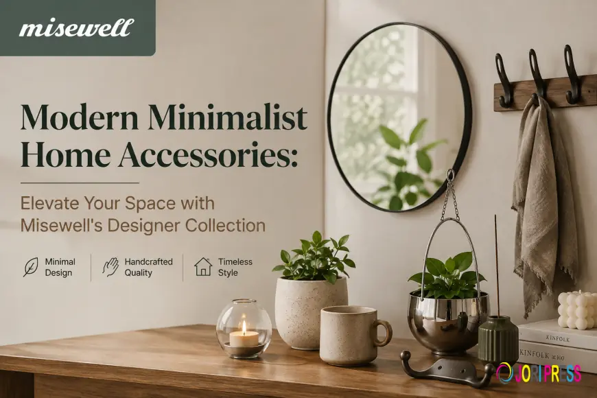 Modern Minimalist Home Accessories: Elevate Your Space with Misewell's Designer Collection