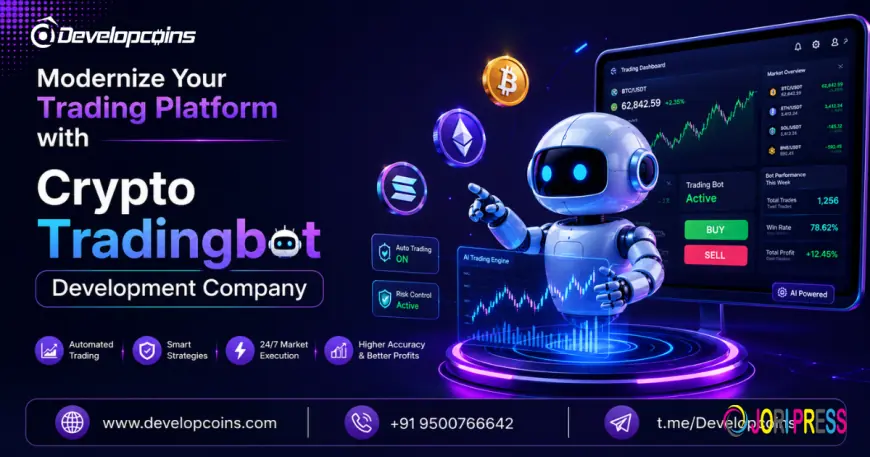 How AI Is Transforming Crypto Trading Bot Development for Modern Markets