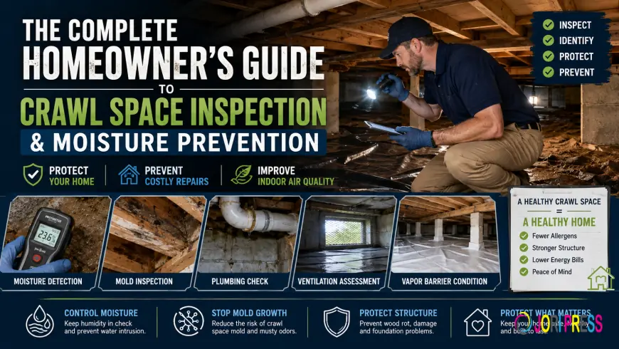 The Complete Homeowner's Guide to Crawl Space Inspection and Moisture Prevention