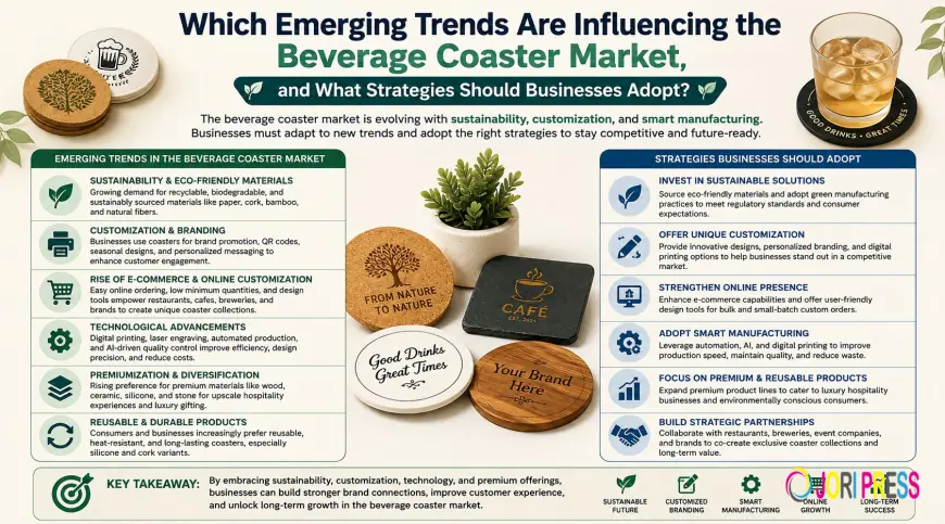 Beverage Coaster Market Analysis: Emerging Trends, Key Players & Future Forecast