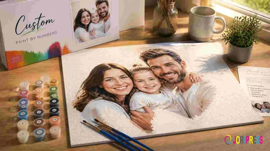 Custom Paint by Numbers Kit – Turn Your Favorite Memories into Beautiful Artwork