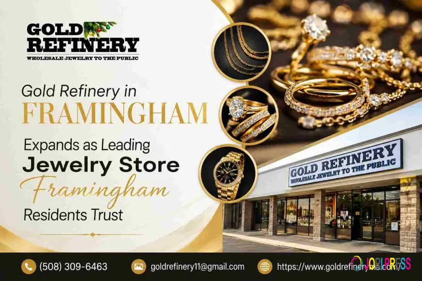 Gold Refinery in Framingham Expands as Leading Jewelry Store Framingham Residents Trust