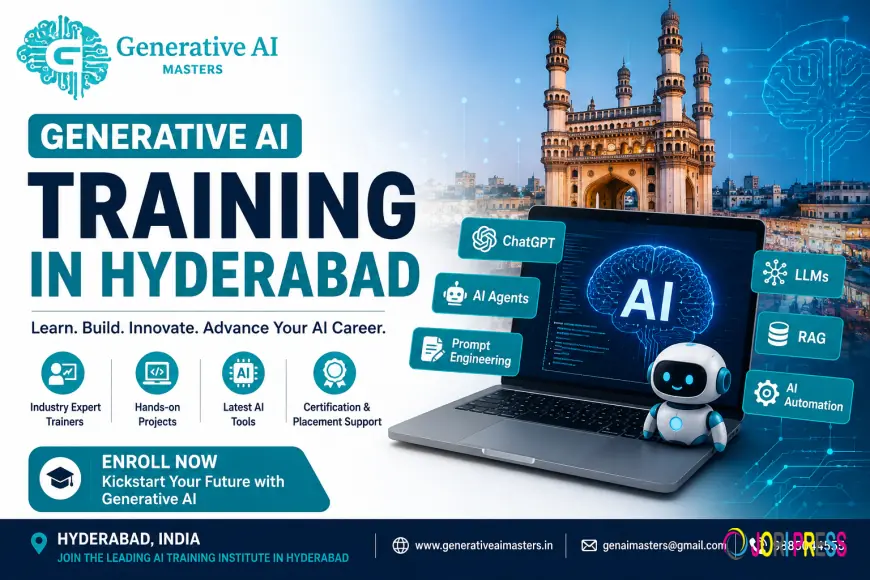 Generative AI Training in Hyderabad: Your Complete Guide to Building a Successful AI Career in 2026