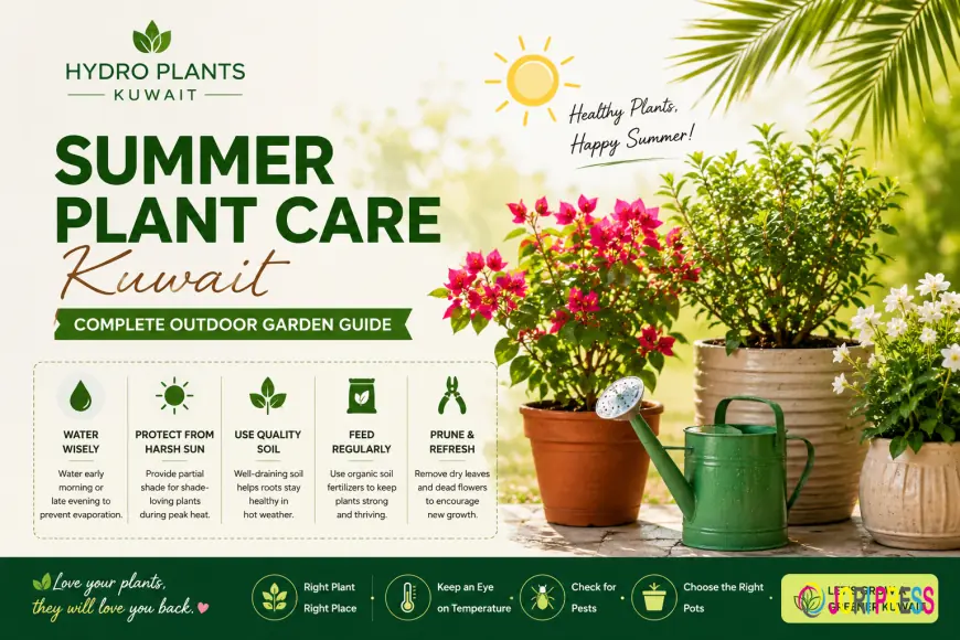 Summer Plant Care in Kuwait
