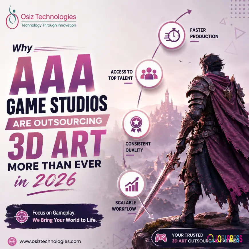 Why AAA Game Studios Are Outsourcing 3D Art More Than Ever in 2026!
